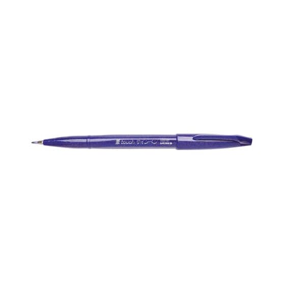 Pentel® Kalligrafiestift Sign Pen Brush - Pinselspitze, violett