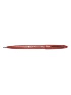 Pentel® Kalligrafiestift Sign Pen Brush - Pinselspitze, braun