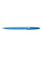 Pentel® Kalligrafiestift Sign Pen Brush - Pinselspitze, hellblau