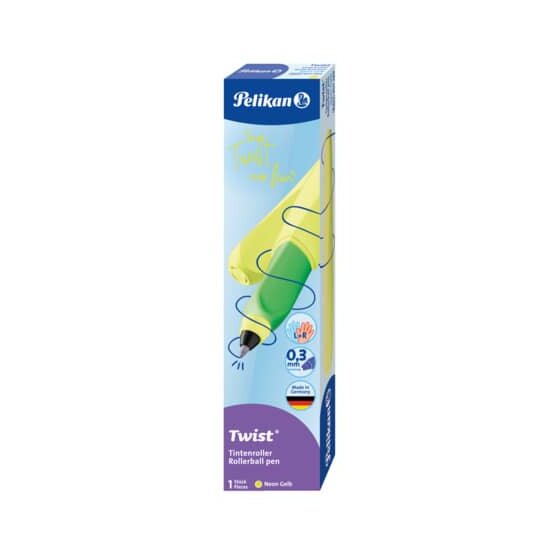 Pelikan® Tintenroller Twist® - Neon gelb