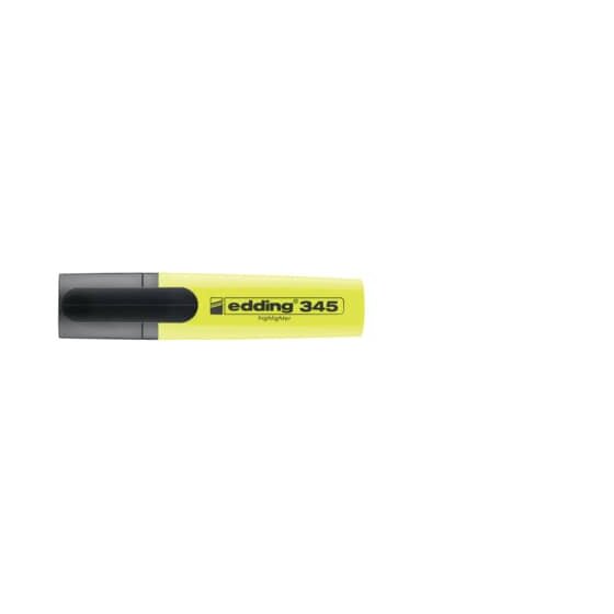 Edding 345 Textmarker highlighter - gelb, nachfüllbar
