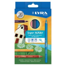 LYRA Farbstift Super Ferby 12 Stück im Etui lackiert...