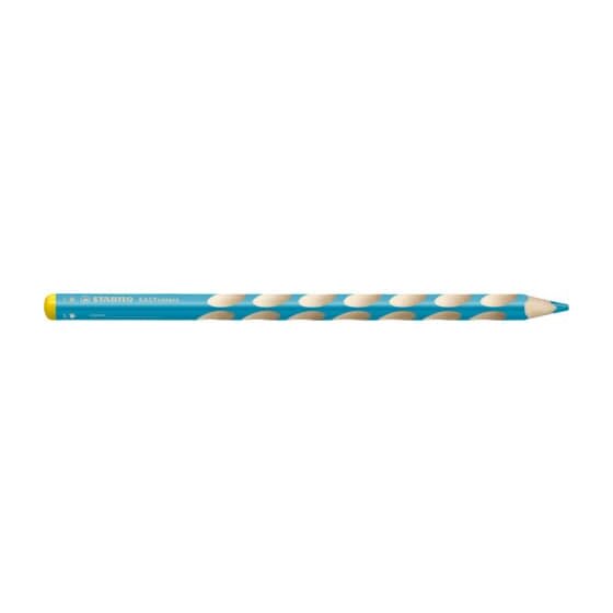 STABILO® Ergonomischer Buntstift für Linkshänder - EASYcolors - Einzelstift - himmelblau