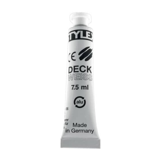 STYLEX® Deckweiß - 7,5 ml Tube