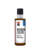 Marabu Window Color fun&fancy - Dunkelbraun 045, 80 ml