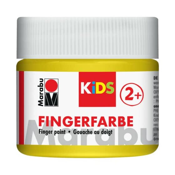 Marabu Fingerfarbe Kids - 100 ml, gelb