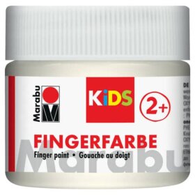 Marabu Fingerfarbe Kids - 100 ml, weiß