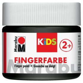 Marabu Fingerfarbe Kids - 100 ml, schwarz