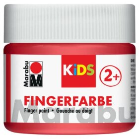 Marabu Fingerfarbe Kids - 100 ml, rot