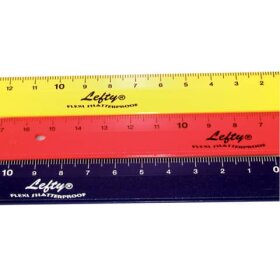 KUM® Lineal Flexi-Lefty - 17 cm, sortiert