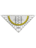 DONAU Geometrie-Dreieck mit Griff - 16 cm