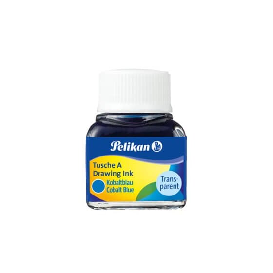 Pelikan® Tusche A 523 - 10 ml Glas, kobaltblau