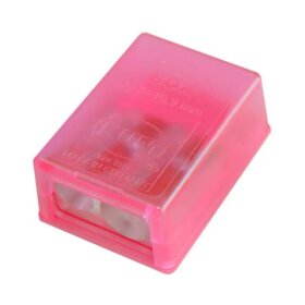 KUM® Spitzdose doppelt flach - 2in1 Box, farbig sortiert