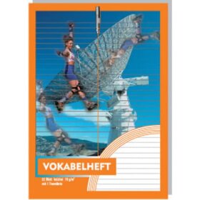 PVP Penig Vokabelheft - A4, 32 Blatt, 1 Trennlinie