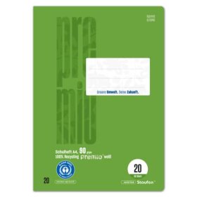 Staufen® green Heft LIN20 - A4, 32 Blatt, 90 g/qm,...