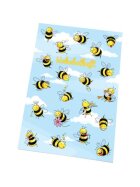 RNK Verlag Vokabelheft "Crazy Bees" - LIN21, A5, 40 Blatt, 80 g/qm