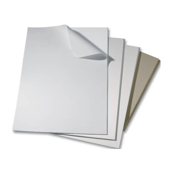 Folia Bristolkarton - weiß, 50 x 70 cm, 308g/qm