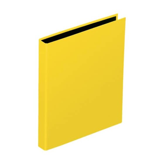 Pagna® Ringbuch Basic Colours - A5, 4-Ring, Ring-Ø 25mm, gelb