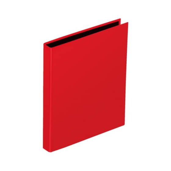 Pagna® Ringbuch Basic Colours - A5, 4-Ring, Ring-Ø 25mm, rot