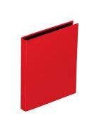 Pagna® Ringbuch Basic Colours - A5, 4-Ring, Ring-Ø 25mm, rot