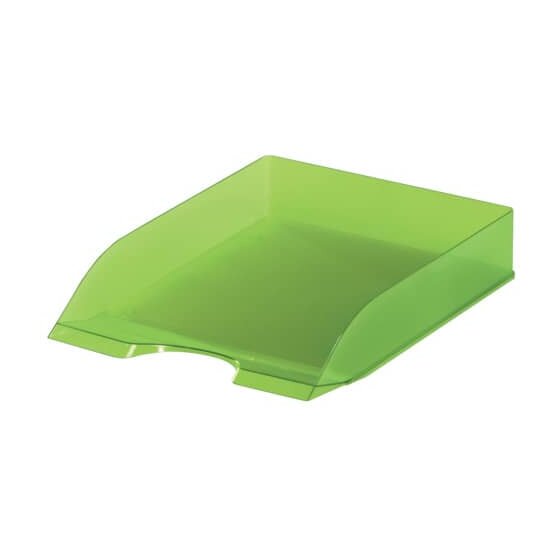 Durable Briefablageschale BASIC - A4 bis C4, transluzent light grün