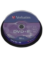 Verbatim DVD+R 4.7GB/120Min 16x, Sp.10