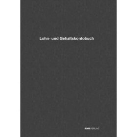 RNK Verlag Kombiniertes Lohn- und Gehaltskonto - Buch, 40...