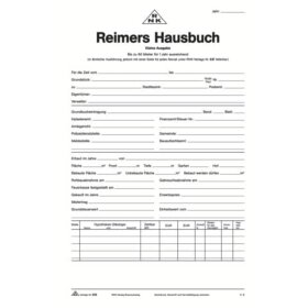 RNK Verlag Reimers Hausbuch, 1 Seite für je 3...