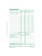 RNK Verlag Kassenbericht - Block mit Vorsteuer-Erfassung, 50 Blatt, DIN A5