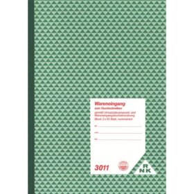 RNK Verlag Wareneingang - Block, 2x50 Blatt, DIN A4,...
