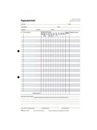 RNK Verlag Bau-Tagesbericht - Block, 2 x 50 Blatt, DIN A4, mit Durchschreibepapier