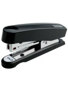 Novus® Heftgerät (Büro) B10 - Professional schwarz, 15 Blatt, 38 mm, schwarz