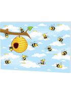 RNK Verlag Notiz-Schreibunterlage "Crazy Bees" - 60 x 42 cm, 30 Blatt