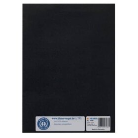 Herma 7088 Heftschoner Papier - A5, schwarz