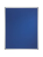 Franken Textiltafel PRO, beidseitig verwendbar, 150 x 120 cm, blau