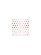 Paper+Design Lunchservietten Design "Herzen rot" - 33 x 33 cm, 16 Stück