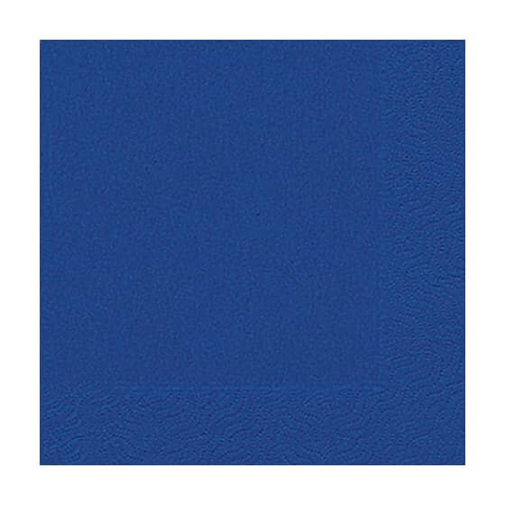 Duni Servietten 3lagig Tissue Uni dunkelblau, 33 x 33 cm, 20 Stück