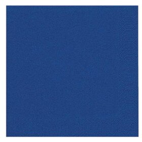 Duni Dinner-Servietten 3lagig Tissue Uni dunkelblau, 40 x...