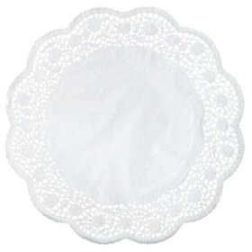 Tortenspitzen - Ø 22 cm, 6 Stück, weiß