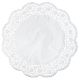 Tortenspitzen - Ø 17 cm, 24 Stück, weiß