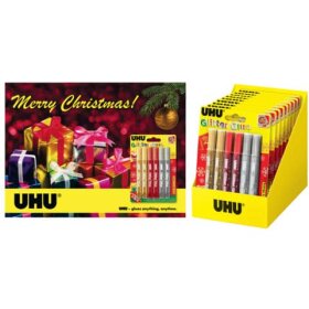 UHU® Young Creativ Glitter Glue ORIGINAL - 6 x 10 ml,...
