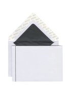 Elco Briefumschlag Deuil - C6, hochweiß, gummiert, ohne Fenster, 100 g/qm, 25 Stück