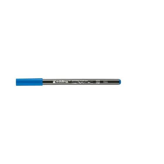 Edding 4200 Porzellanpinselstift - 1 - 4 mm, hellblau