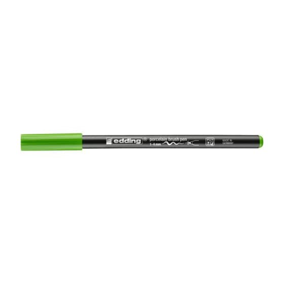 Edding 4200 Porzellanpinselstift - 1 - 4 mm, hellgrün