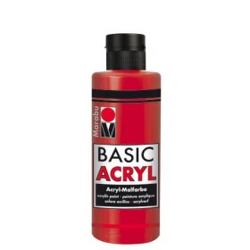 Marabu Basic Acryl - Kirschrot 031, 80 ml