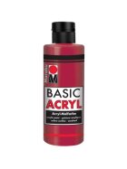 Marabu Basic Acryl - Karminrot 032, 80 ml