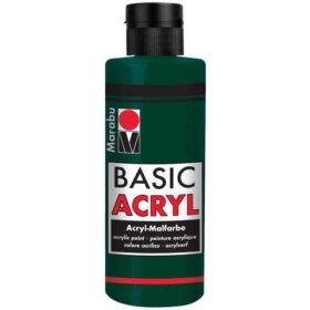 Marabu Basic Acryl - Tannengrün 075, 80 ml