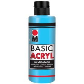 Marabu Basic Acryl - Hellblau 090, 80 ml