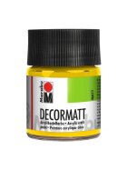 Marabu Decormatt Acryl - Gelb 019, 50 ml