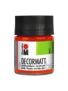 Marabu Decormatt Acryl - Zinnoberrot hell 030, 50 ml